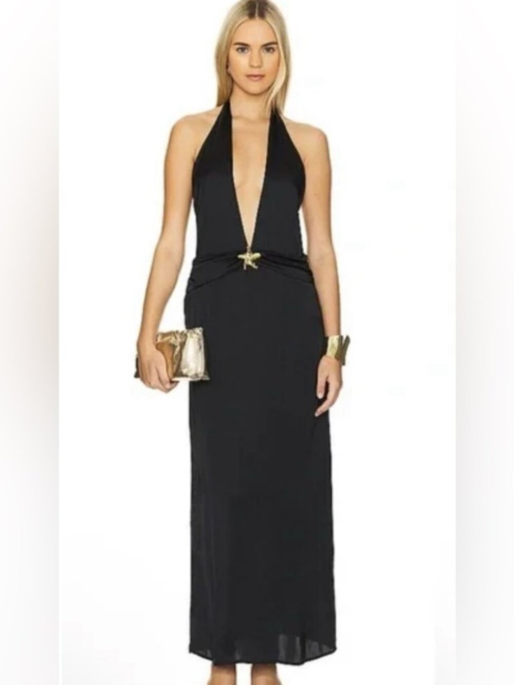 Cin Cin Neptune Halter Dress